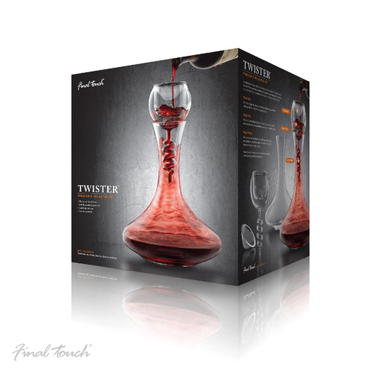 Twister - Aerator & Decanter Set