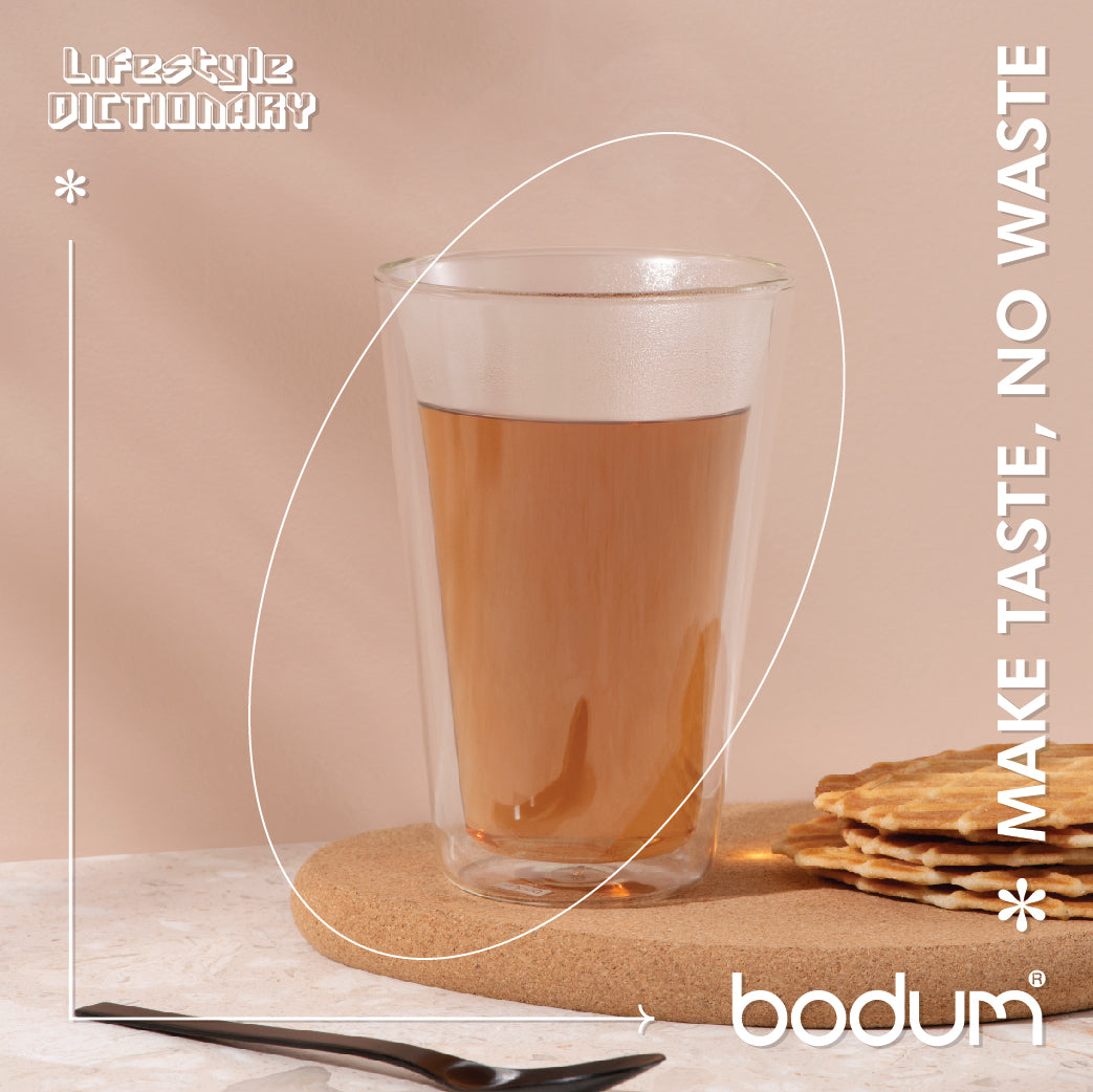 CANTEEN - 2 pcs glass, double wall, large, 0.4 l, 13.5 oz