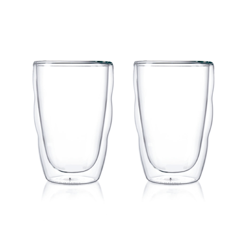 PILATUS - 2 pcs glass, double wall, medium, 0.35 l, 12 oz