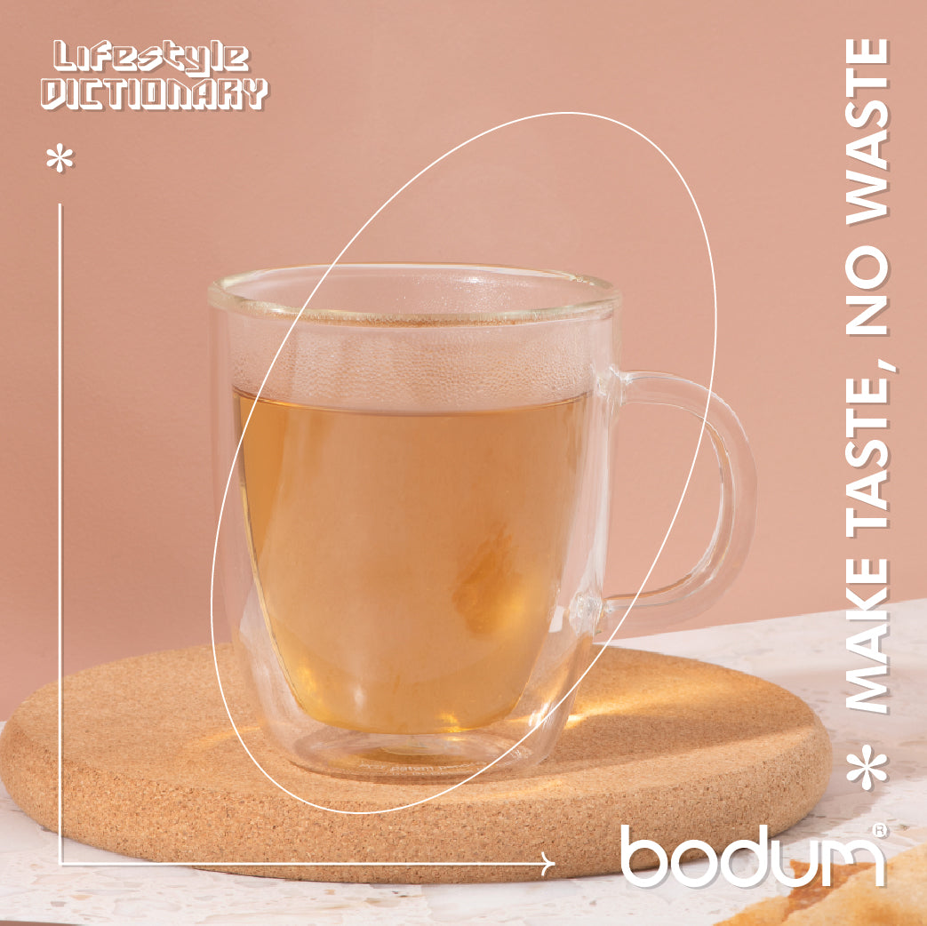 BISTRO - 2 pcs jumbo mug, double wall, 0.45 l, 15 oz