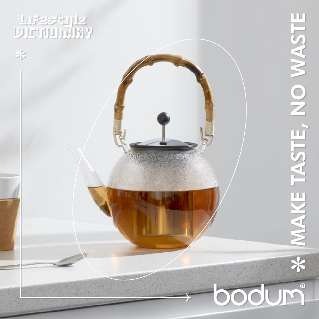 ASSAM - Tea Press with s/s filter and bamboo handle, 1.5 l, 51 oz