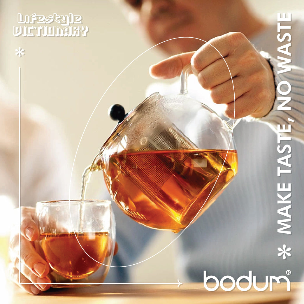 ASSAM - Tea press with s/s filter, 0.5 l, 17 oz (Black)