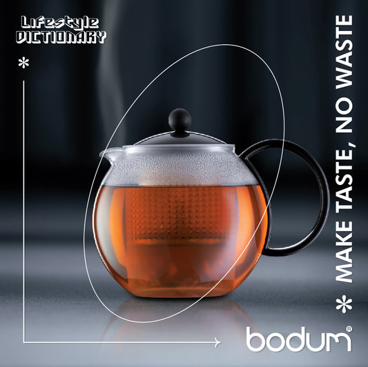 ASSAM - Tea press, 1.0 l, 34 oz (Black)