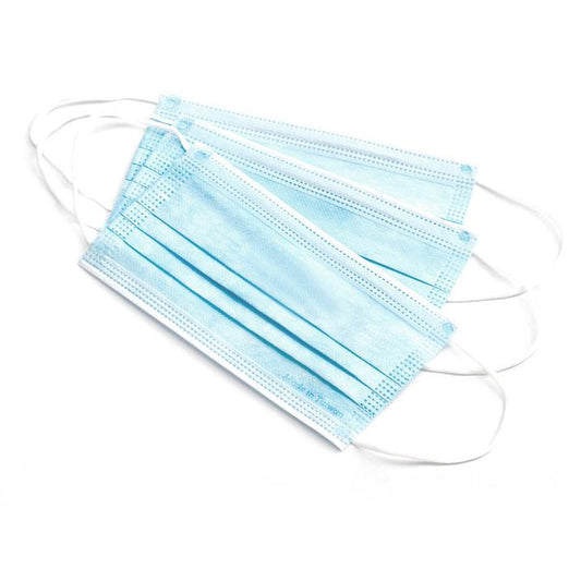 台灣康匠【友你】素色平面口罩 - 成人款 - 藍