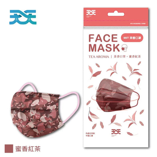 【天天-茶香口罩】紅茶 (適合一般成人) 3入袋