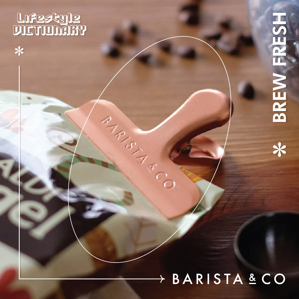 Coffee Bag Clips set of 3 - Electric Metals