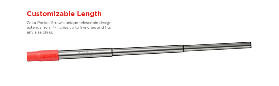 Zoku®  x Coca-Cola Pocket Straw