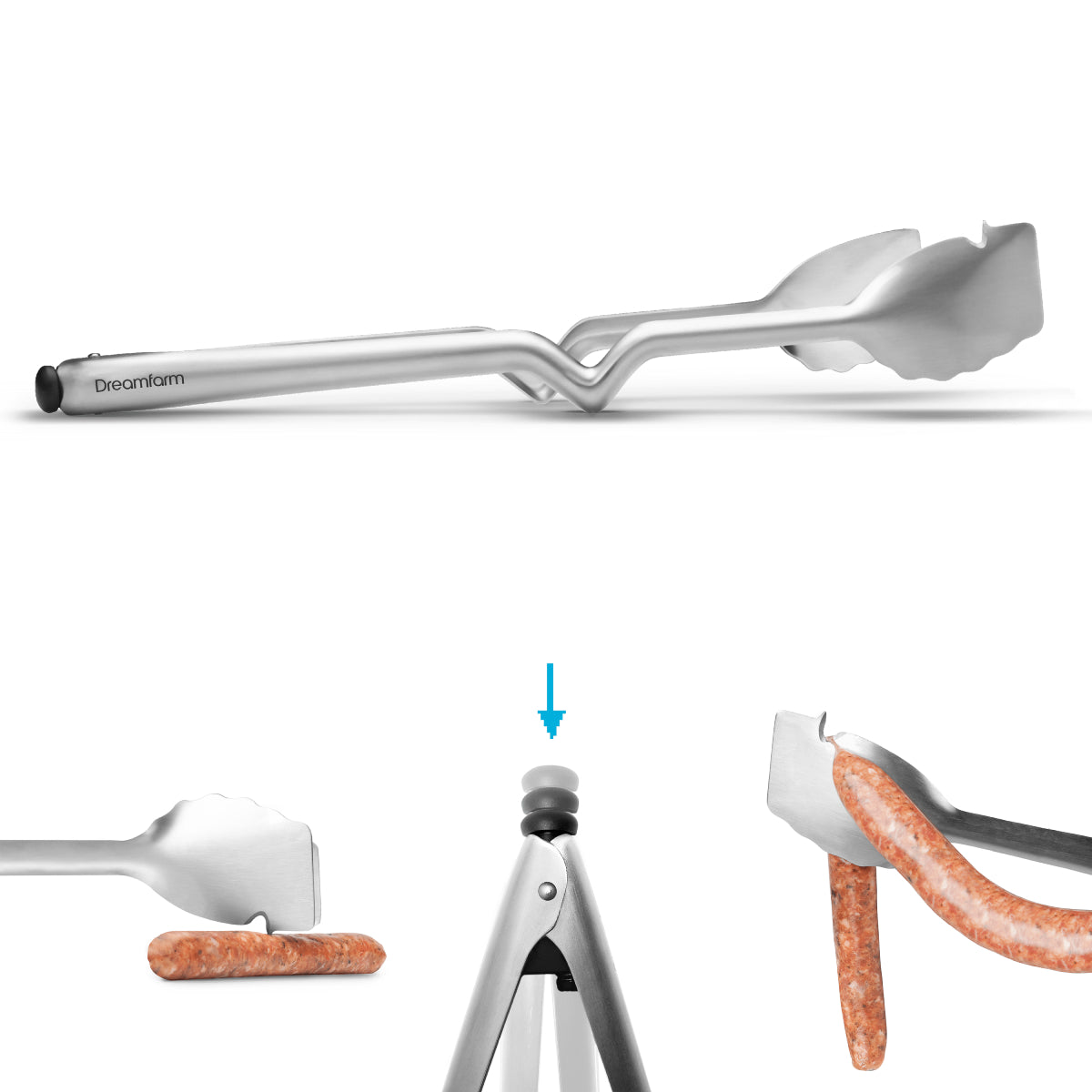 Clongs 15" BBQ - Stainless Steel