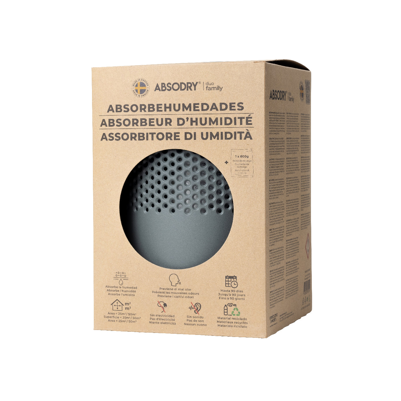 北歐熱賣 | Absodry Duo 家居吸濕劑 瑞典製造