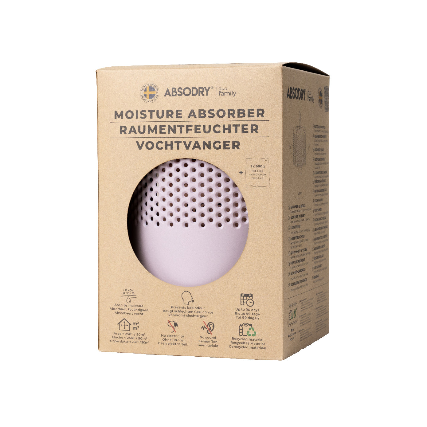 北歐熱賣 | Absodry Duo 家居吸濕劑 瑞典製造