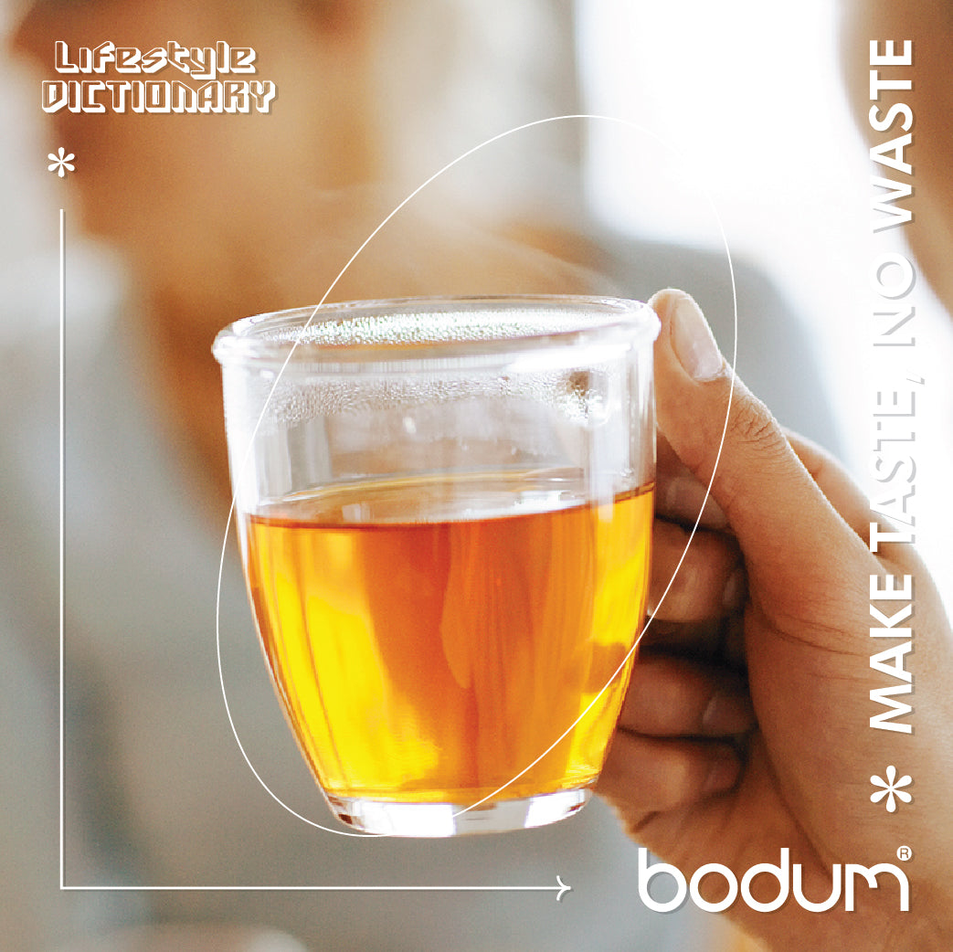 YO-YO SET - Mug and tea strainer, 0.35 l, 12 oz