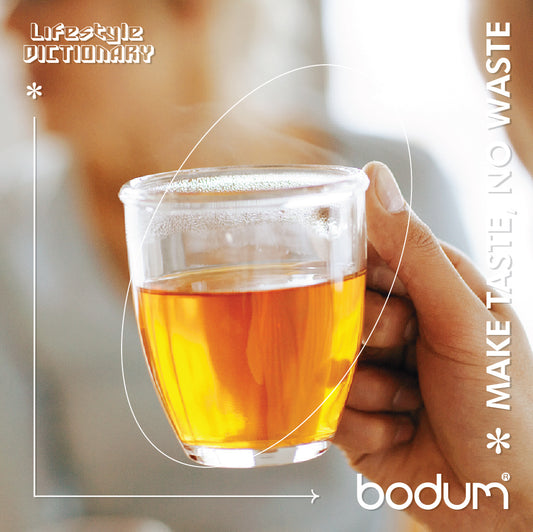 YO-YO SET - Mug and tea strainer, 0.35 l, 12 oz