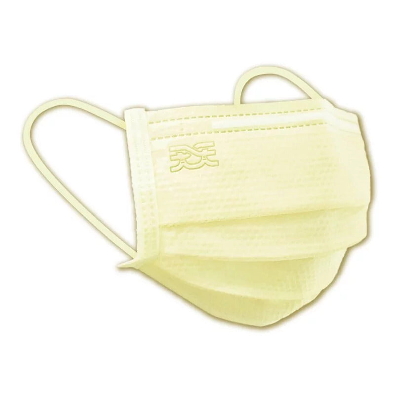 【天天成人平面醫用口罩】黃色 每盒50入