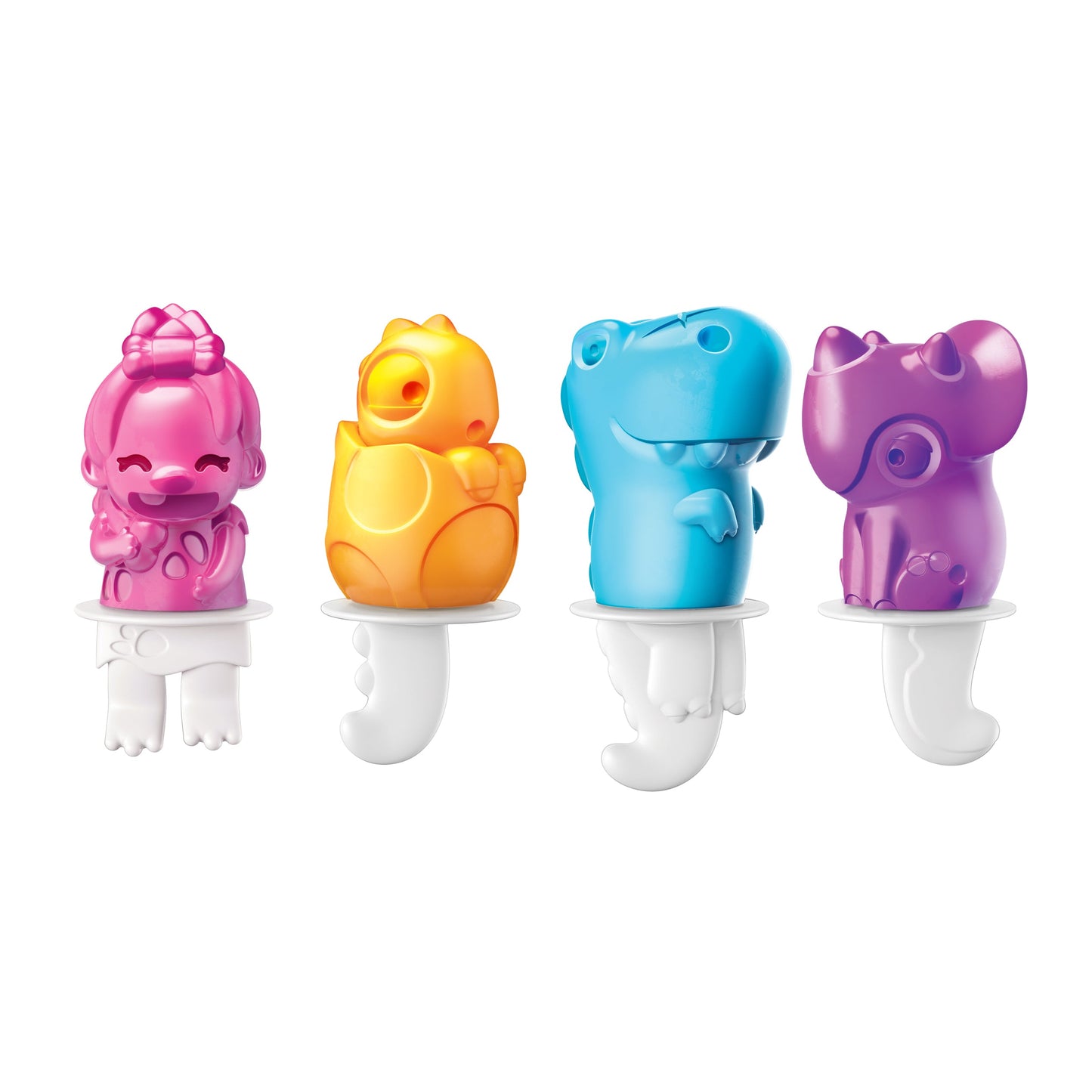 Dino Pop Molds- 4 pieces