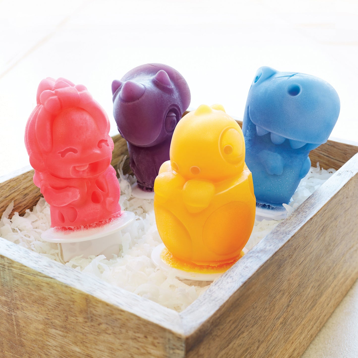 Dino Pop Molds- 4 pieces