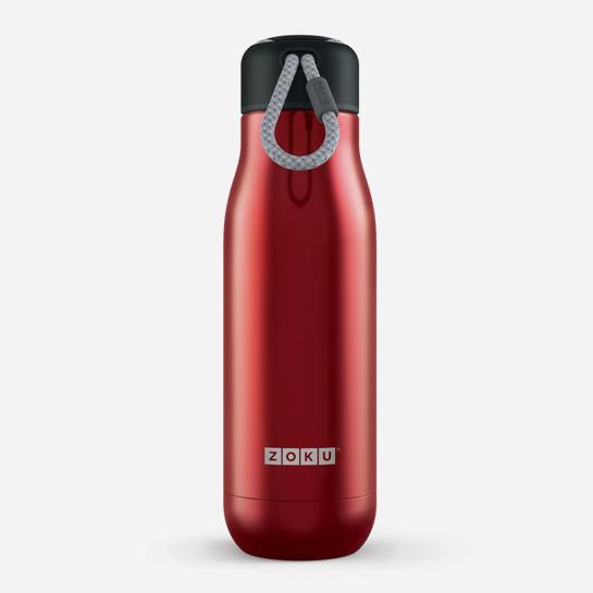 Buy Zoku 18oz Stainless Steel Bottle - Pink Ombre online Worldwide 