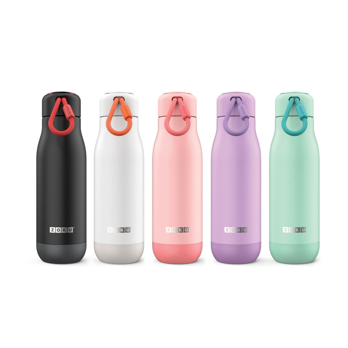 18oz Stainless Steel Powder Coated Bottle