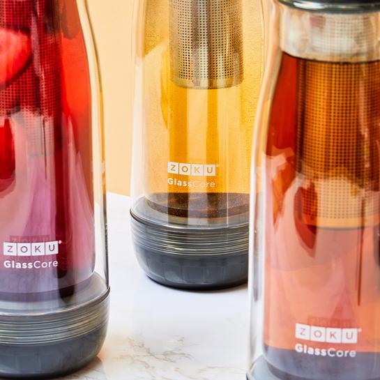 Glass Core Bottle & Tea Infuser