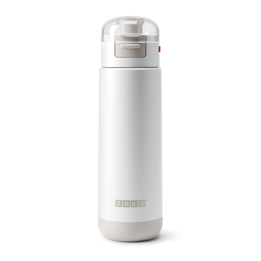 18oz Stainless Steel Flip Top Sports Bottle