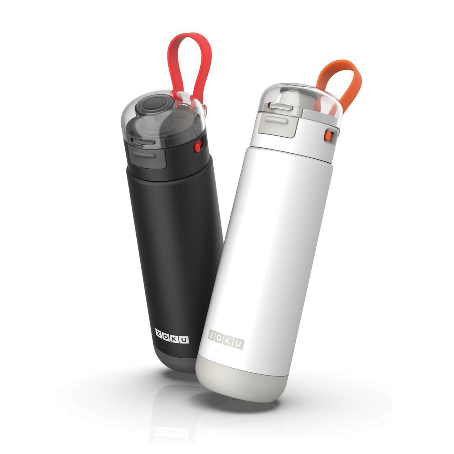 18oz Stainless Steel Flip Top Sports Bottle