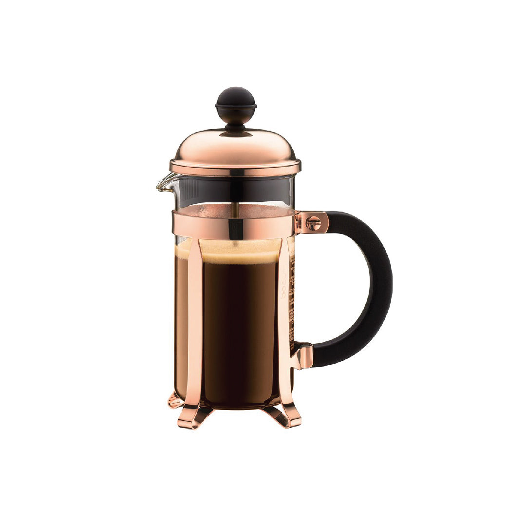  Bodum Chambord 4 Cup French Press Coffee Maker, Copper