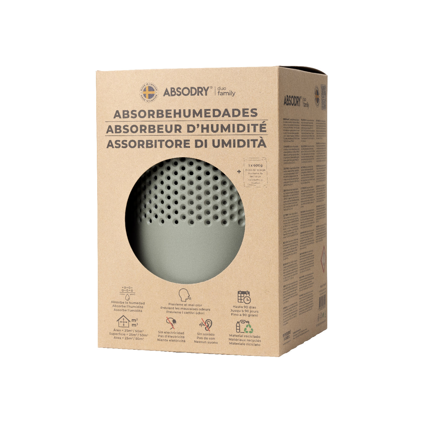 北歐熱賣 | Absodry Duo 家居吸濕劑 瑞典製造