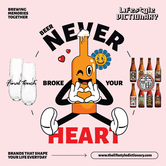 | BEER NEVER BROKE YOUR HEART SET | $388