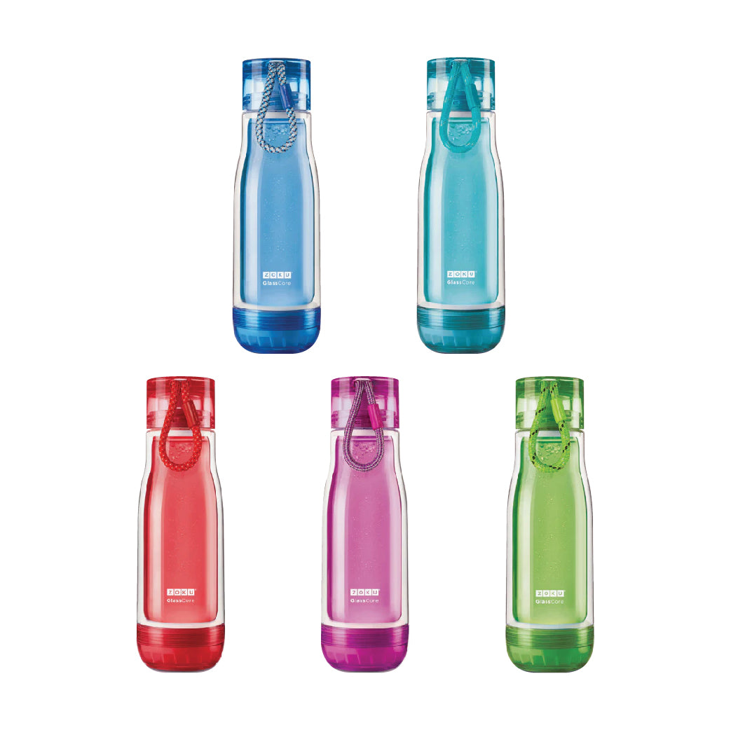 16oz Glass Core Bottle - Zoku – The Lifestyle Dictionary